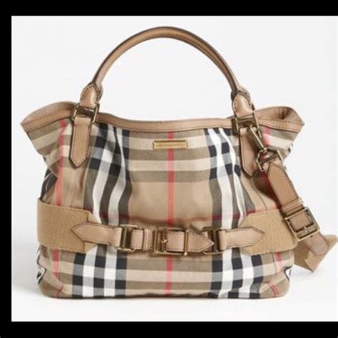 authentic Burberry diaper bag